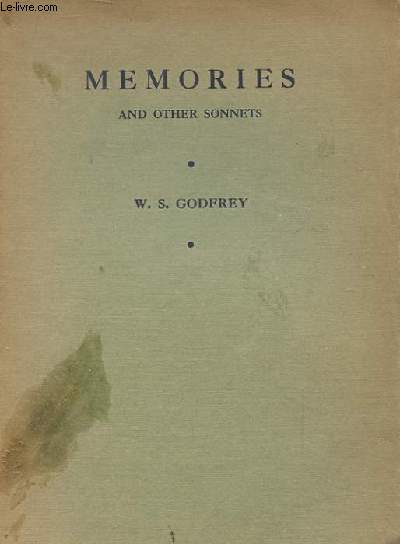 MEMORIES AND OTHER SONNETS