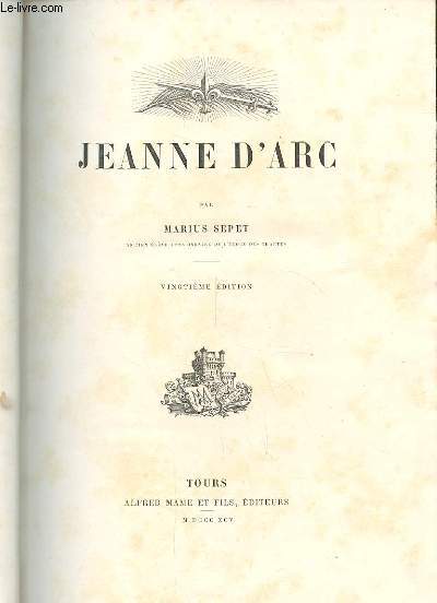 JEANNE D'ARC. 20EME EDITION. 1ERE SERIE.