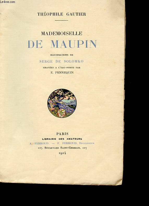 MADEMOISELLE DE MAUPIN. TOME 2.