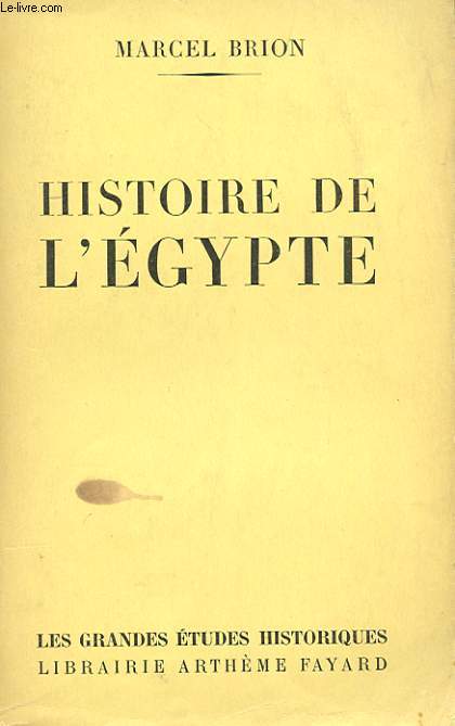 HISTOIRE DE L'EGYPTE