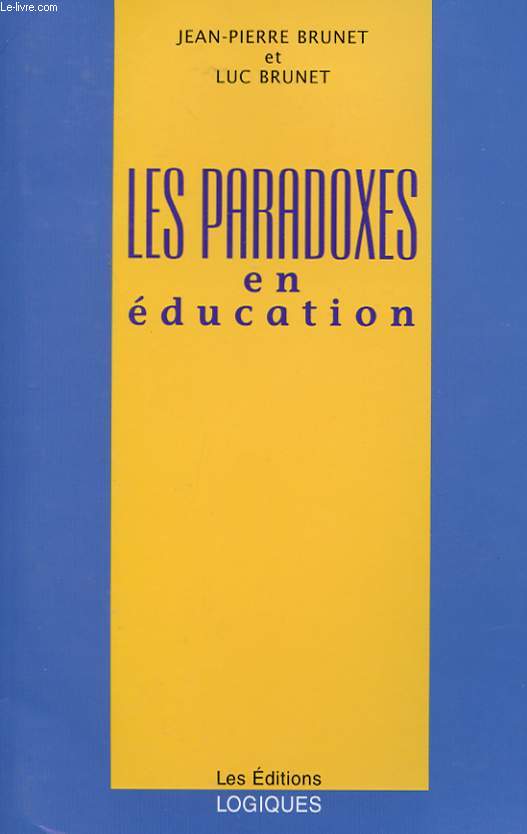 LES PARADOXES EN EDUCATION