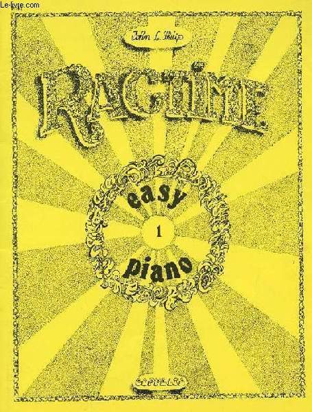 RAGTIME. EASY PIANO 1