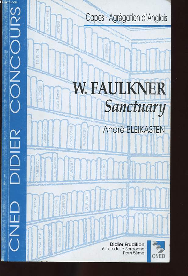 SACTUARY BY WILLIAM FAULKNER