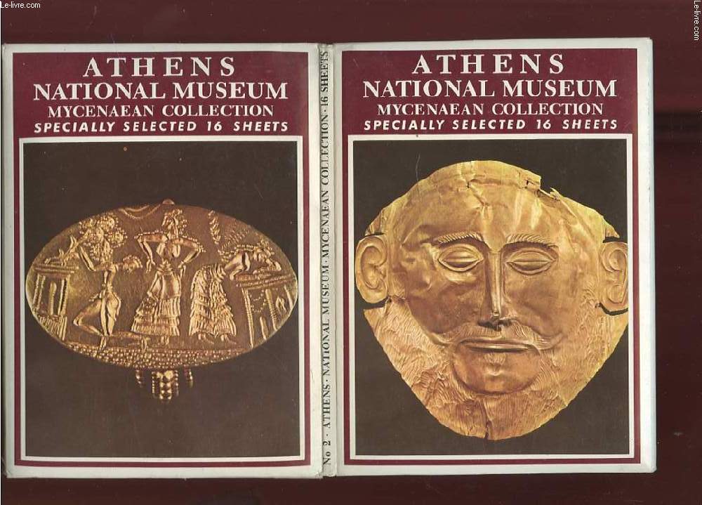 ATHENS NATIONAL MUSEUM. MYCENAEAN COLLECTION SPECIALLY SELECTED 16 SHETTS
