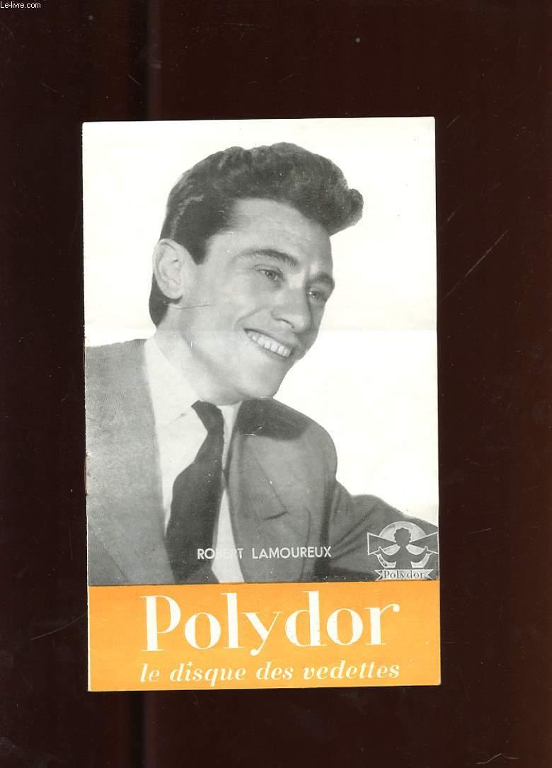 POLYDOR LE DISQUE DES VEDETTES. 4eme FESTIVAL DU DISQUE 1952. PLAQUETTE