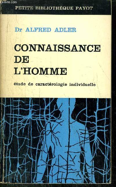 CONNAISSANCE DE L'HOMME - COLLECTION PETITE BIBLIOTHEQUE PAYOT N90