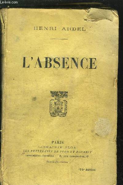 L'ABSENCE