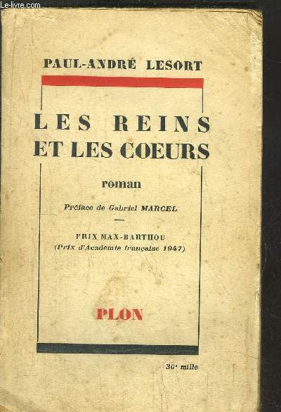 Résultat de recherche d'images pour "les reins et les coeurs roman plon"