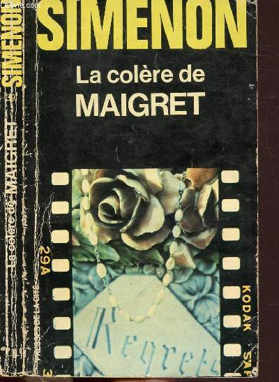 LA COLERE DE MAIGRET - COLLECTION MAIGRET N39
