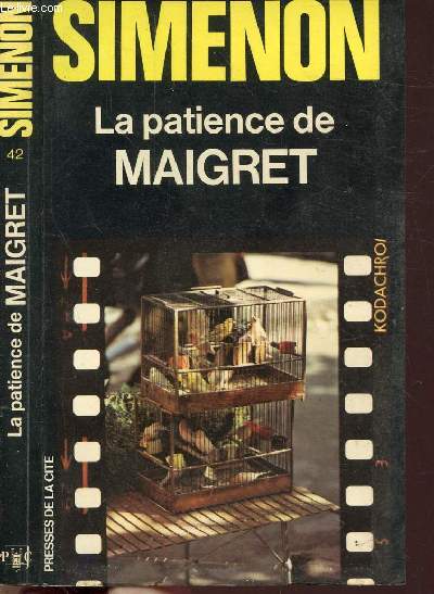 LA PATIENCE DE MAIGRET - COLLECTION MAIGRET N42