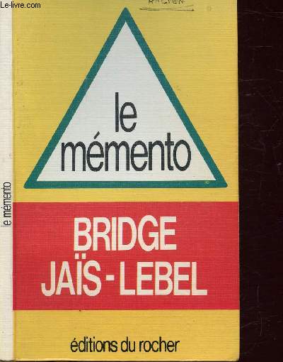 LE MEMENTO - BRIDGE JAIS-LEBEL