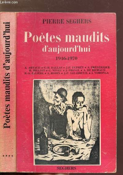 POETES MAUDITS D'AUJOURDH'HUI - 1946-1970