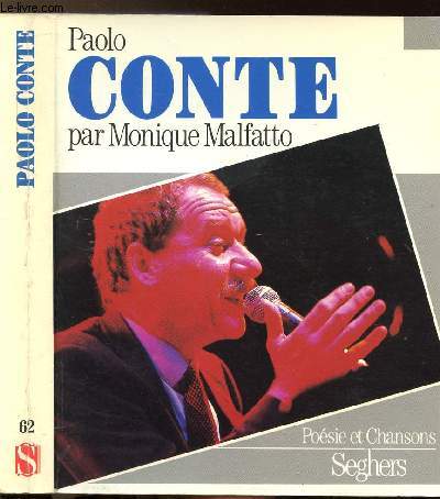 PAOLO CONTE - COLLECTION POESIE ET CHANSONS N62