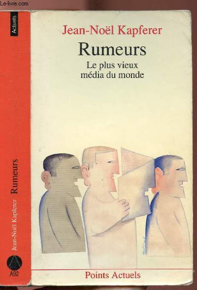 RUMEURS - LE PLUS VIEUX MEDIA DU MONDE - COLLECTION POINTS ACTUELS NA92