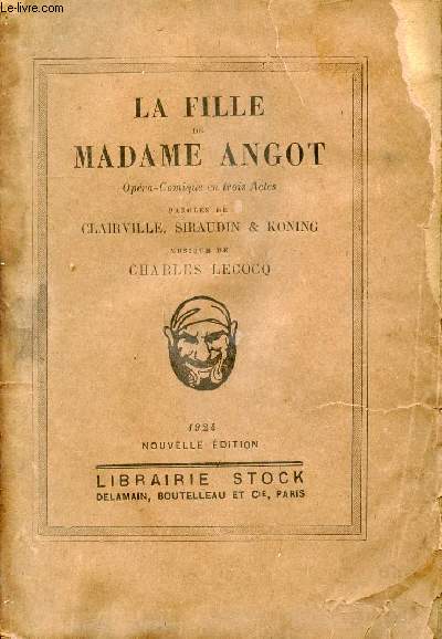 LA FILLE DE MADAME ANGOT