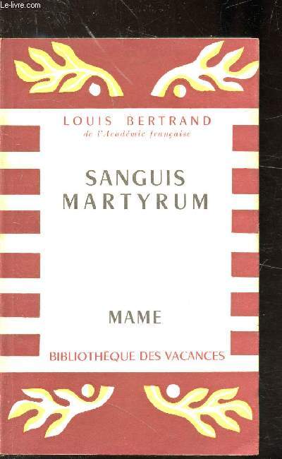 SANGUIS MARTYRUM