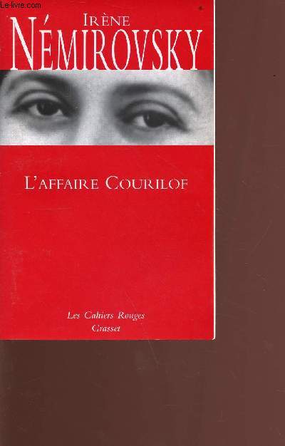 L'affaire Courilof - Collection les cahiers rouges