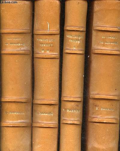 4 volumes de Elisabeth Barbier : Julia Vernet de Mogador + Dominique Vernet (2 volumes) tomes 1 + 2 + les gens de mogador Ludivine Vernet.