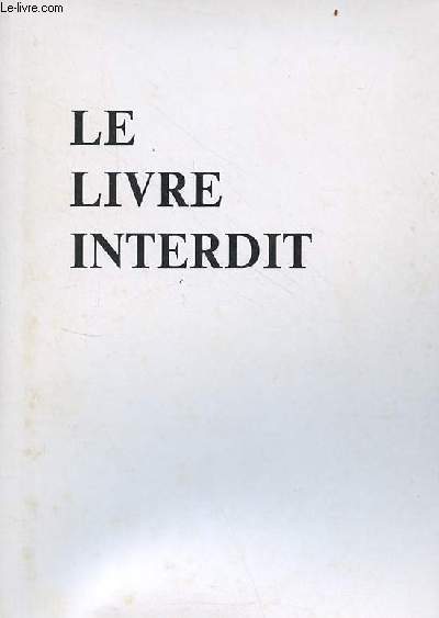 Livre blanc Alger le 26 mars 1962 - 2e dition.