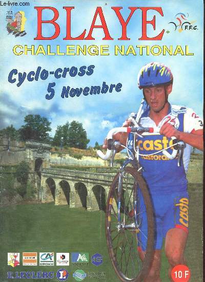 Blaye Challenge National Cyclo-cross 5 novembre 1995.
