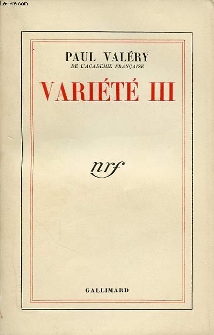 VARIETE III