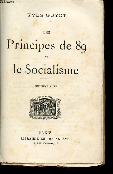 LES PRINCIPES DE 89 ET LE SOCIALISME
