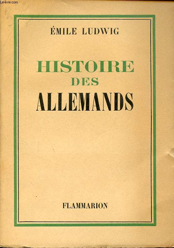 HISTOIRE DES ALLEMANDS