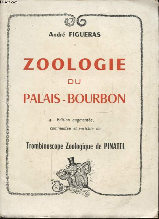 ZOOLOGIE DU PALAIS BOURBON