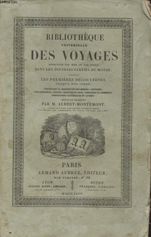 BIBLIOTHEQUE UNIVERSELLE DES VOYAGES TOME XIII PERIODE DE 1780  1800