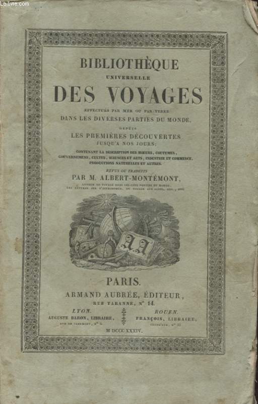 BIBLIOTHEQUE UNIVERSELLE DES VOYAGES TOME XII : LA PEROUSE