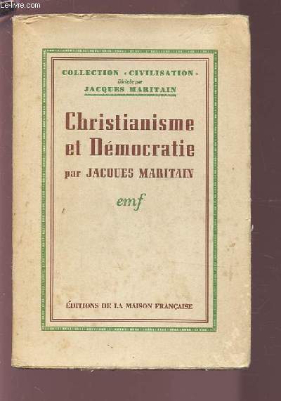 CHRISTIANISME ET DEMOCRATIE.