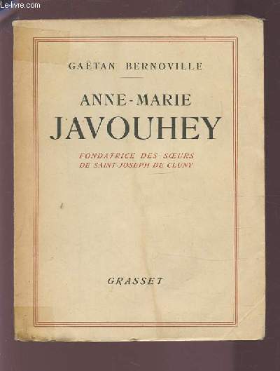 ANNE MARIE JAVOUHEY -