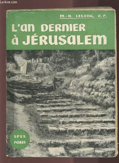 L'AN DERNIER A JERUSALEM.