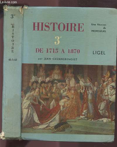 HISTOIRE 3 - DE 1715 A 1870.