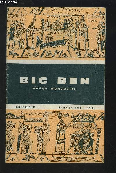 BIG BEN - REVUE MENSUELLE JANVIER 1965 - N14 : The Duke of Wellington + Nutty + Richard Lion and his friends + The white swans.