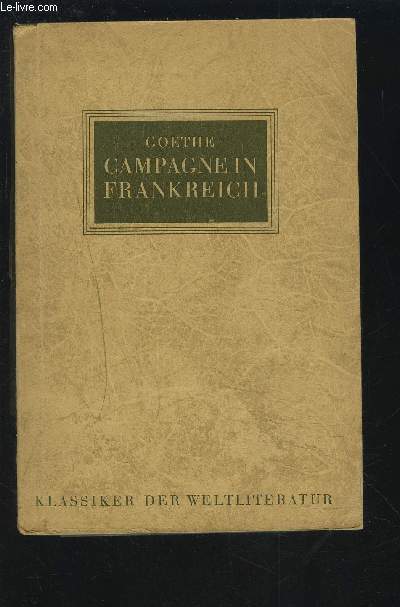 CAMPAGNE FRANKREICH.