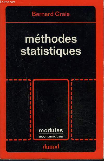 METHODES STATISTIQUES