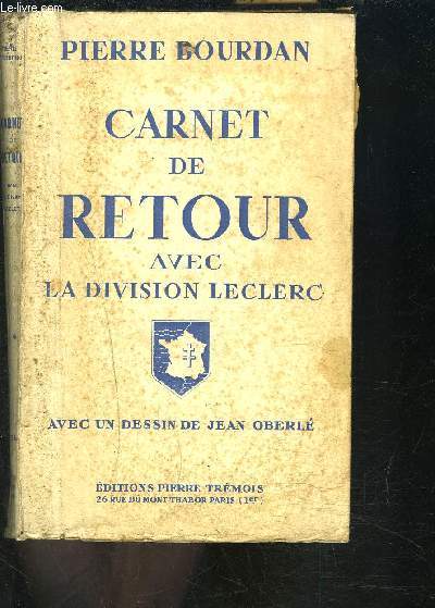 CARNET DE RETOUR AVEC LA DIVISION LECLERC
