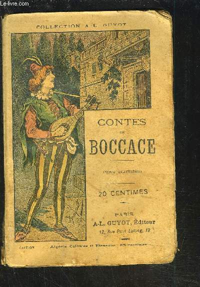 CONTES DE BOCCACE- TOME 2 ET TOME 4