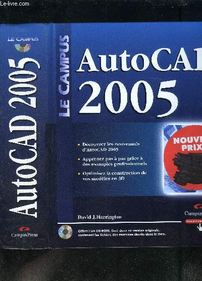 AUTOCAD 2005- LE CAMPUS- CDROM INCLUS