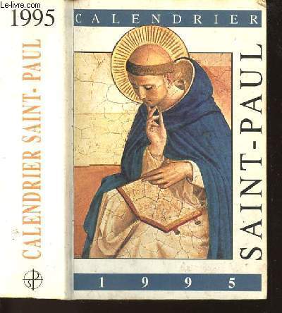 CALENDRIER SAINT-PAUL EN DE GRACE - 1995 - 115e ANNEE