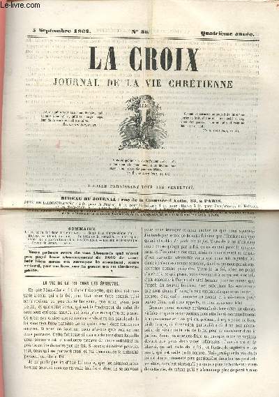 LA CROIX N36 - 5 SEPTEMBRE 1862