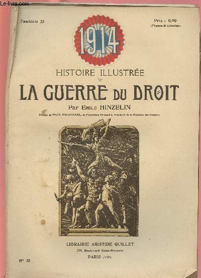 1914- HISTOIRE ILLUSTREE DE LA GUERRE DU DROIT N25