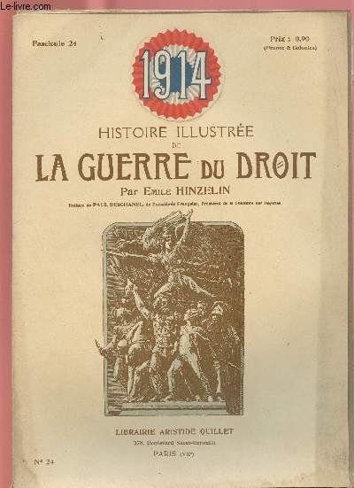 1914- HISTOIRE ILLUSTREE DE LA GUERRE DU DROIT N24