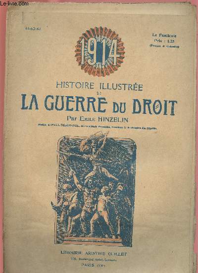 1914- HISTOIRE ILLUSTREE DE LA GUERRE DU DROIT N61/62/63