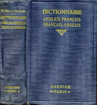 DICTIONNAIRE ANGLAIS-FRANCAIS / FRANCAIS-ANGLAIS