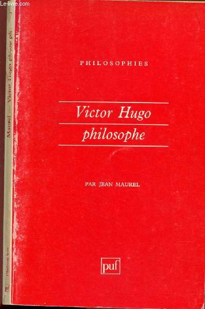 VICTOR HUGO, PHILOSOPHE - COLLECTION 