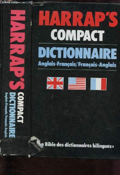 HARRAP'S COMPACT - DICTIONNAIRE ANGLAIS-FRANCAIS / FRANCAIS-ANGLAIS