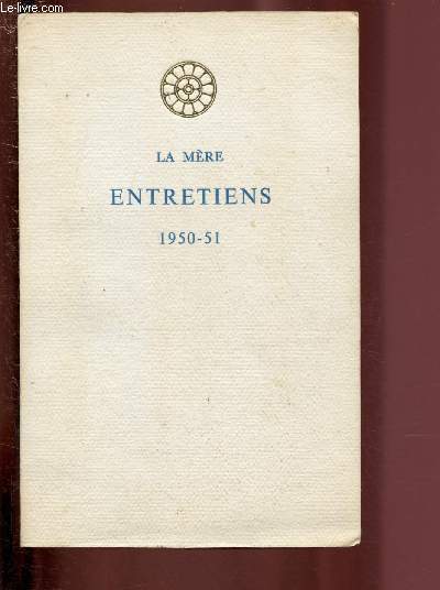 ENTRETIENS 1950-51
