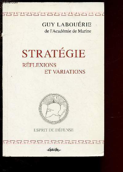 STRATEGIE - REFLEXIONS ET VARIATIONS / COLLECTION 